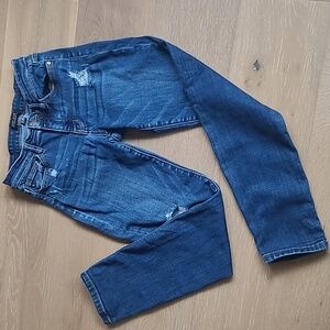 Judy Blue Jeans Women's sz 3/26 Distressed Mid Rise Skinny Leg Denim Jean